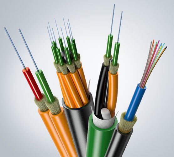 Industrial cables and media-resistant cables