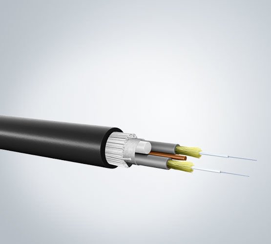 Cable with special fibers