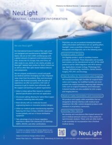NeuLight® – General Capability Information
